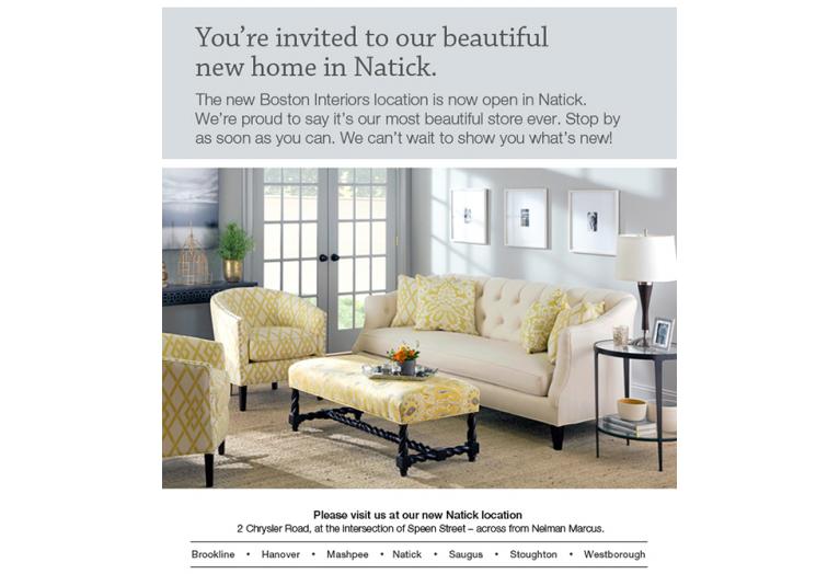 Our beautiful new Natick store opens today!